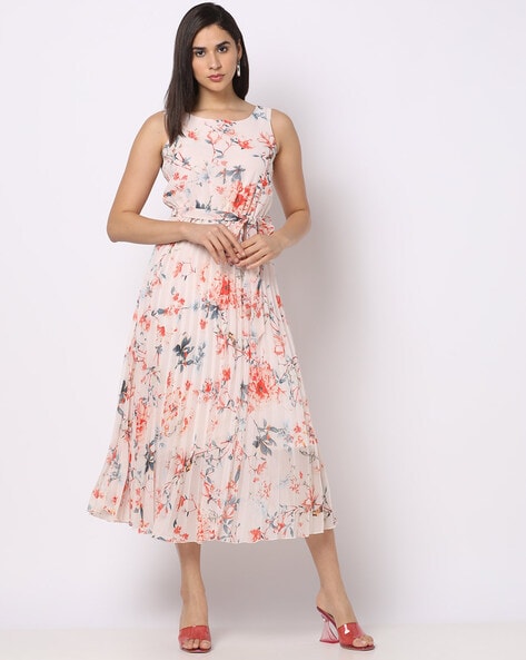 Off White Women Ethnic Dress - Buy Off White Women Ethnic Dress online in  India