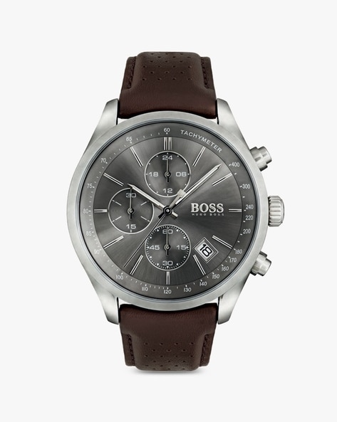 Hugo boss men's grand prix cheap chronograph watch