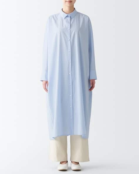 knee length dresses for ladies Kapok Blend Double Gauze Dress