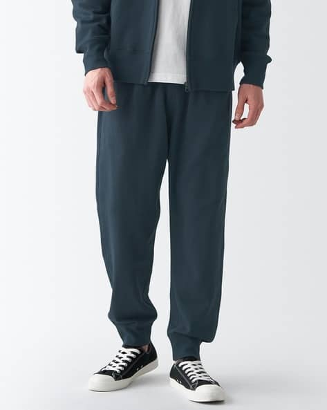Buy Navy Blue Trousers Pants for Men by MUJI Online