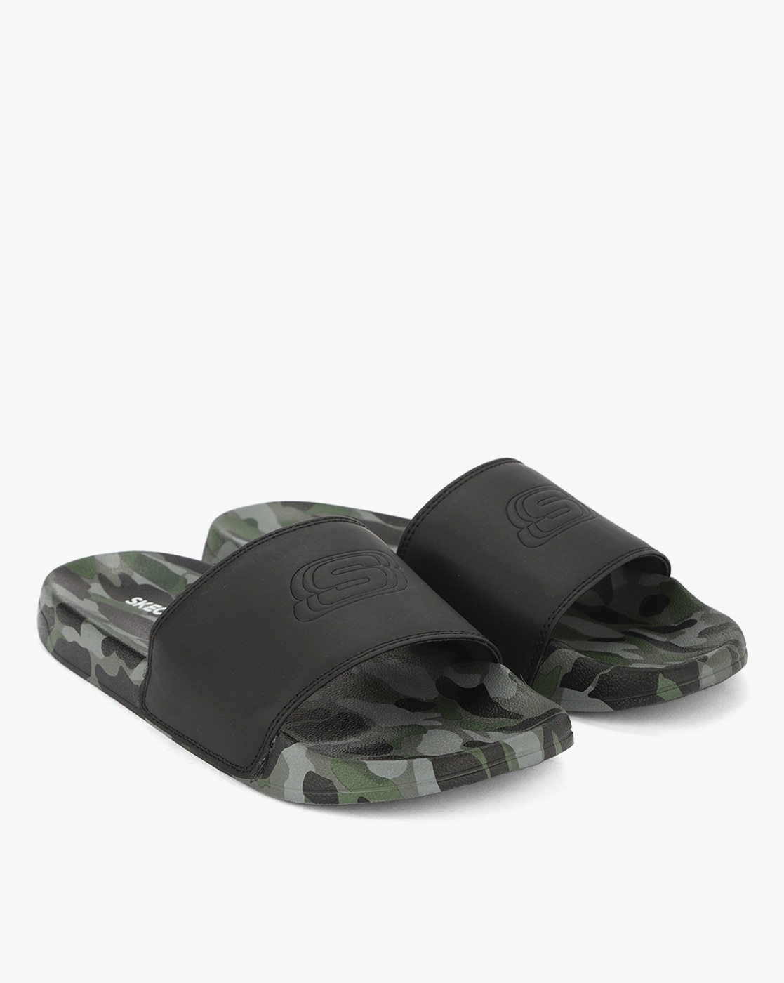 Skechers sandals deals mens olive