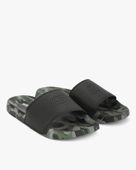 Buy Olive Green Sandals for Men by Skechers Online Ajio