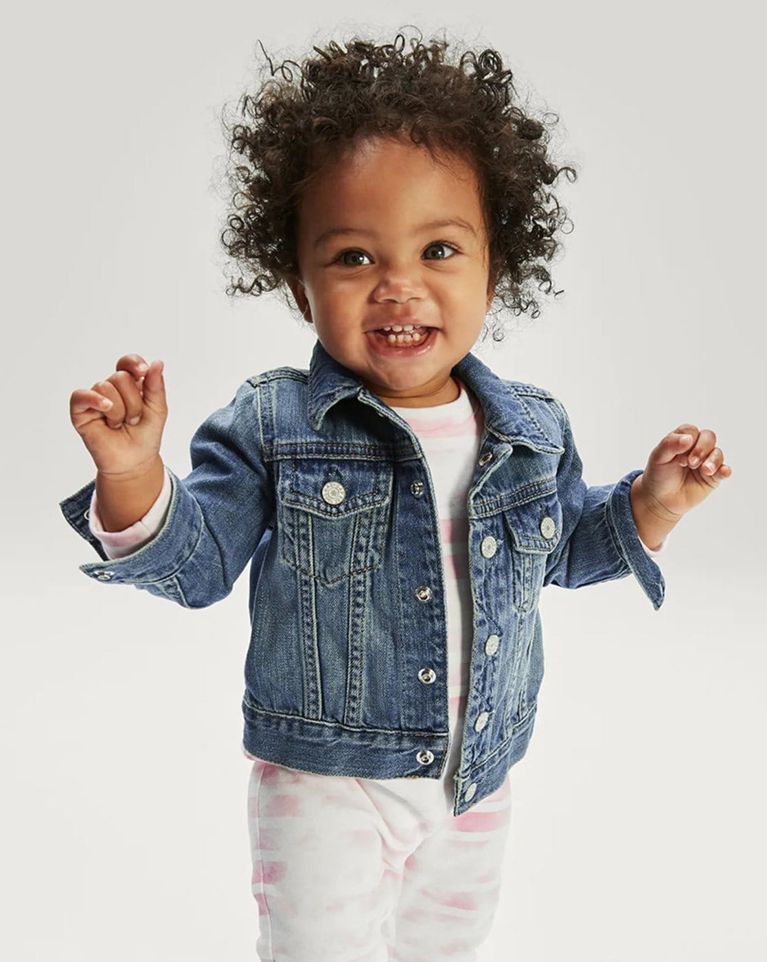 Toddler Hem Denim Jacket Casual Button Pocket Coat Kids - Temu