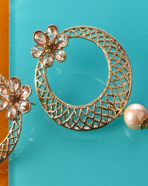 Luxury gold hoops pircing for women round hoop earrings Africa Party  earings - AliExpress