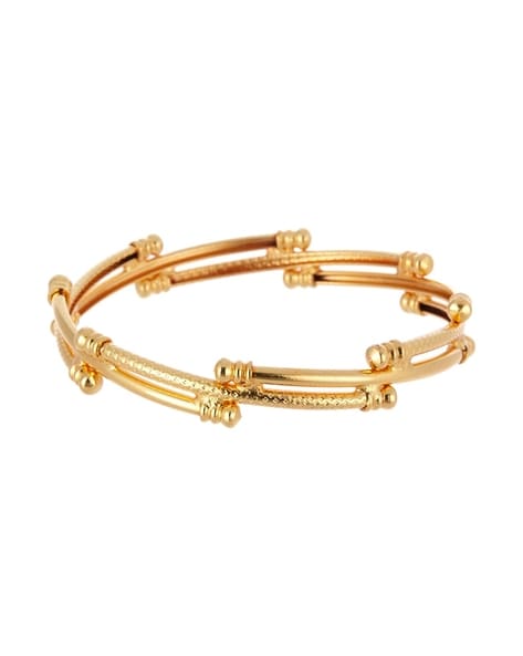 Mytys Link Bracelet Two tone Circles Chain Silver and Gold Wire Cable Bangle  Designer Inspired Bracelets for Women - Walmart.com