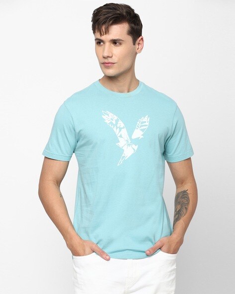 American eagle shop blue t shirt