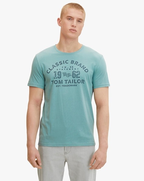 Buy Sea Green Tshirts by Online Men Tom for Tailor