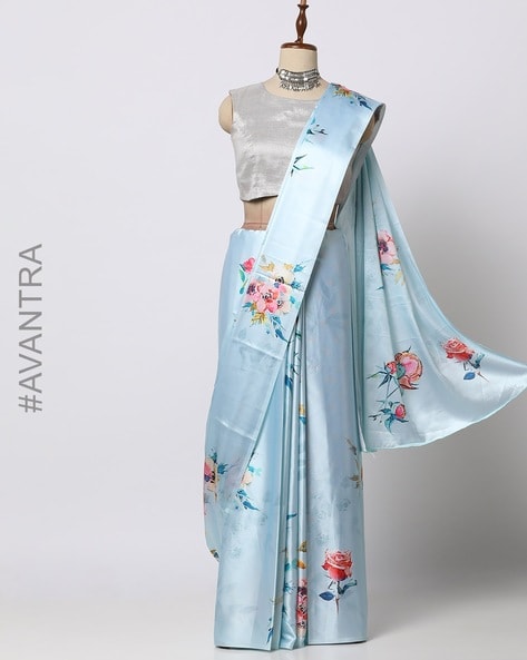 Trendy Dola Silk Digital Print Saree