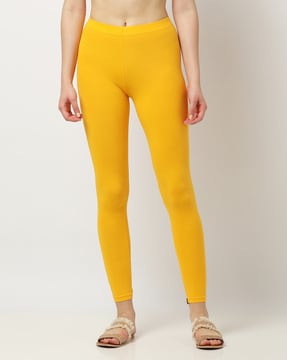 Buy ARIADNE Ankle Fit Legging for Women (90% Cotton & 10% Lycra) Girl's Mid  Rise Ankle Legging Coral Colour XL Online at Best Prices in India - JioMart.