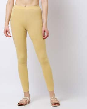 Ankle-Length Leggings with Elasticated Waist