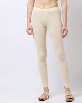 Buy Off-White Leggings for Women by AVAASA MIX N' MATCH Online