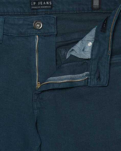 BOSS Slim-fit Jeans In Super-soft Navy Italian Denim