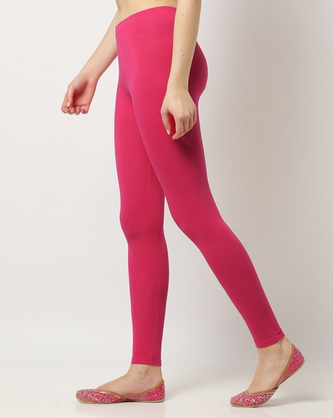 Pink Leggings - Buy Pink Leggings Online Starting at Just ₹149