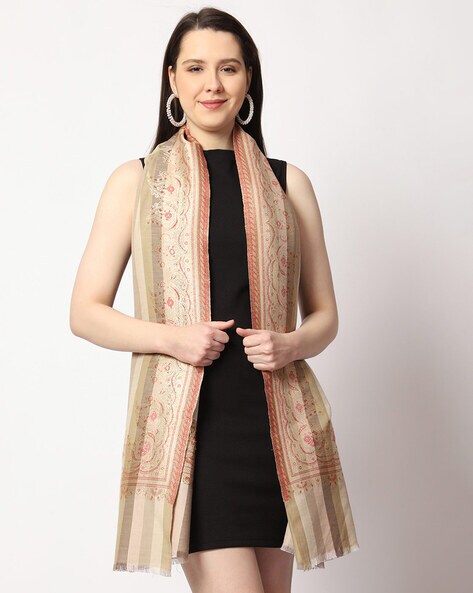 Woven Woolen Stole Price in India