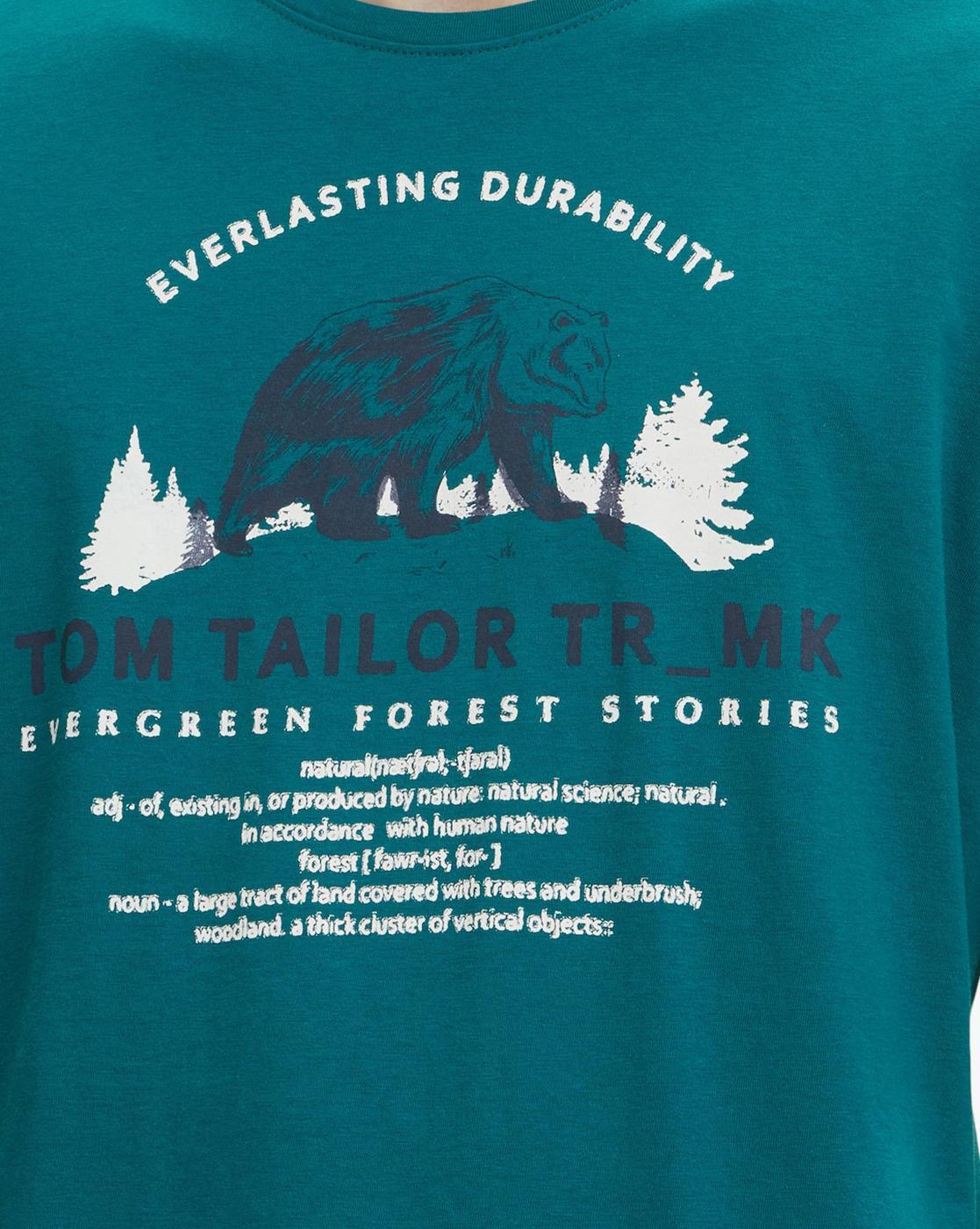 by Tom Tailor Tshirts for Men Green Online Buy