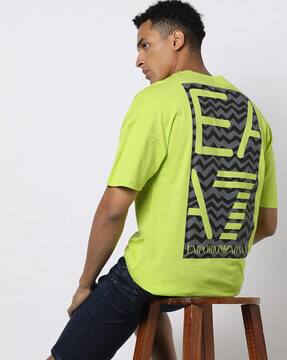 Tシャツ・カットソー EMPORIO ARMANI Men T-shirt Green EM001717AF14836 F9049 Tシャツ・カットソー EMPORIO ARMANI Men T-shirt Green