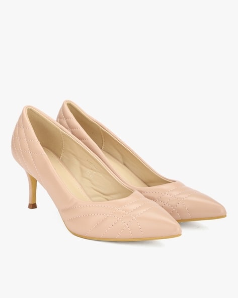 Buy Pink Heeled Shoes for Women by Fyre Rose Online
