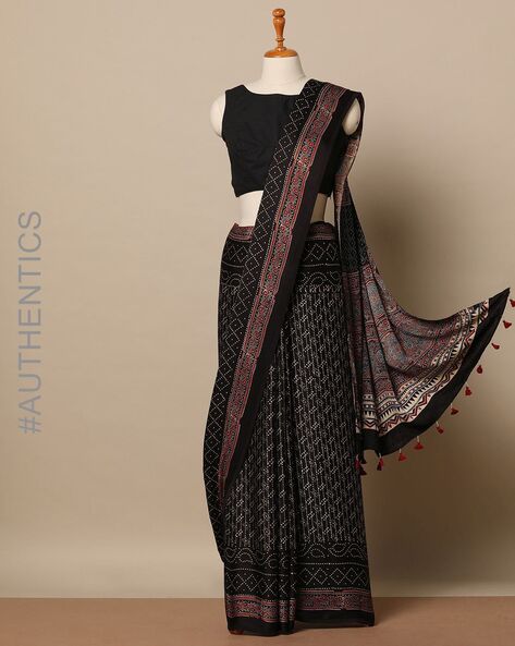 Buy Purple Sarees for Women by Indie Picks Online | Ajio.com | Saree,  Purple saree, Women