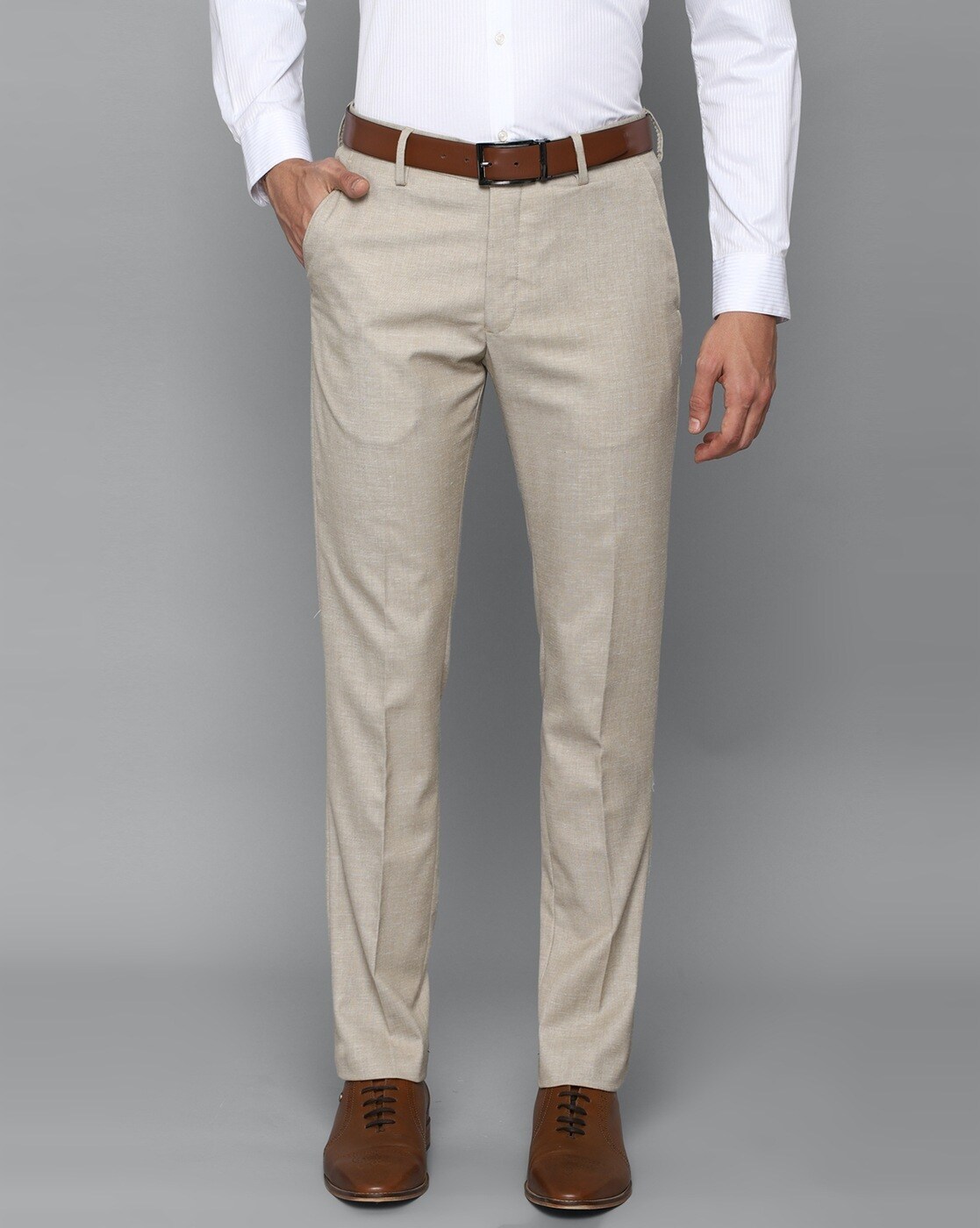 Buy Blue Trousers & Pants for Men by JOHN PLAYERS Online | Ajio.com