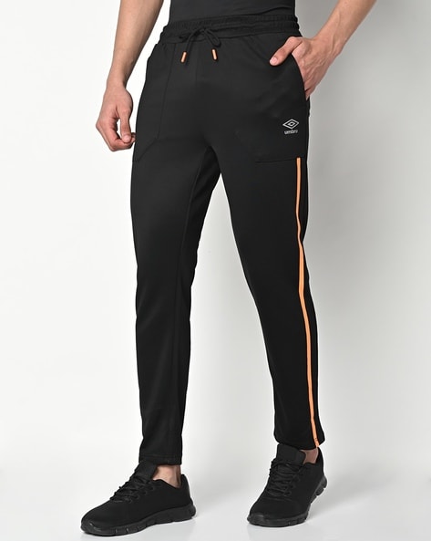 Zip Cuffed Ankle Detail Training Pants with Side Pocket