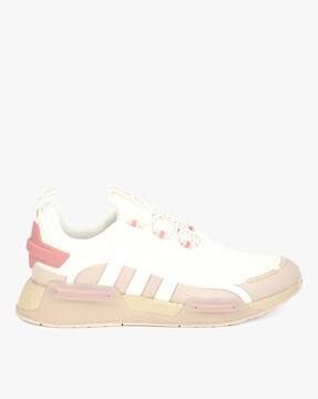 Buy Adidas Originals NMD V3 Lace-Up Sneakers White Color Women