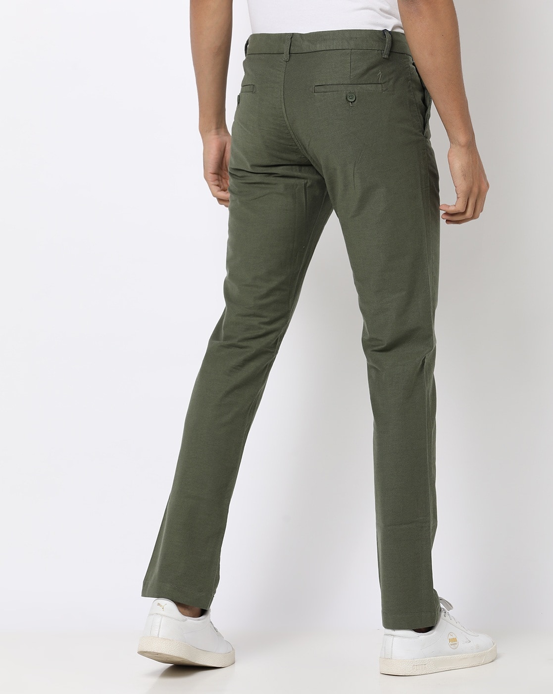 Buy Indian Terrain Men Kansas Regular Fit Trousers - Trousers for Men  20605480 | Myntra