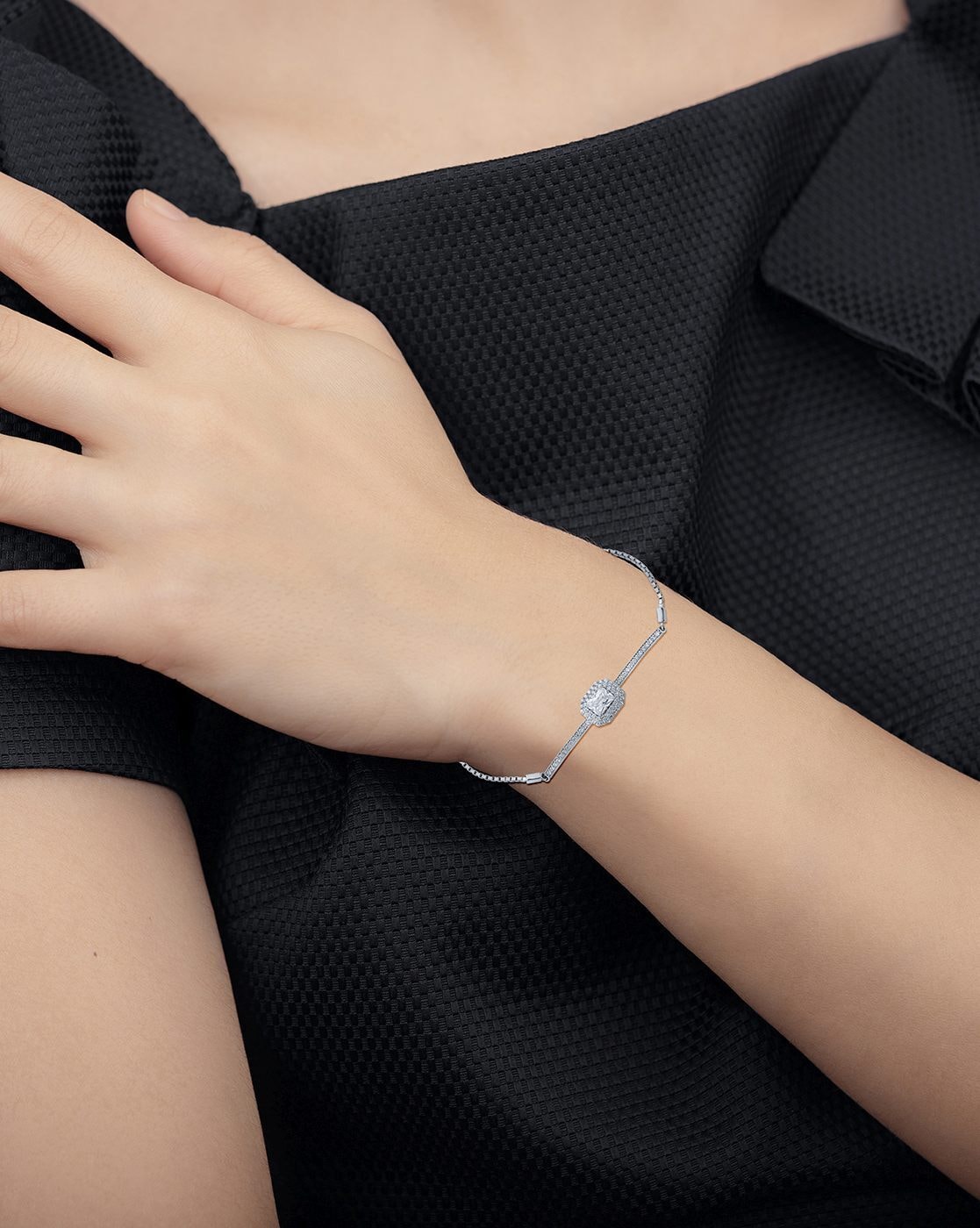 Buy Silver Bracelets  Bangles for Women by Lecalla Online  Ajiocom