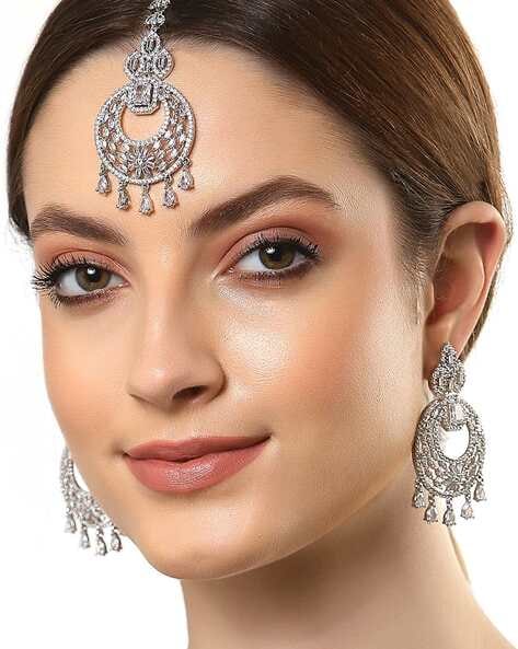 Tikka Jewellery Earrings  Buy Tikka Jewellery Earrings online in India