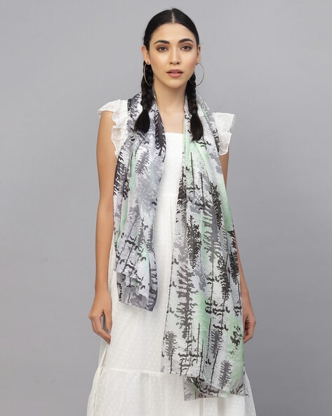 Tree Print Stole Price in India