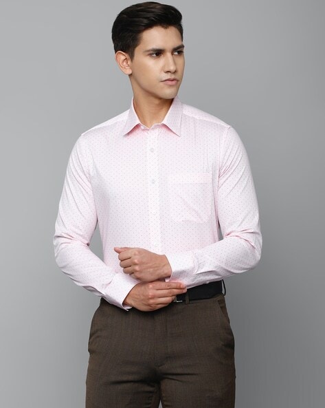 Buy Pink Shirts for Men by LOUIS PHILIPPE Online