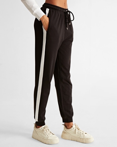 Striped discount jogger pants