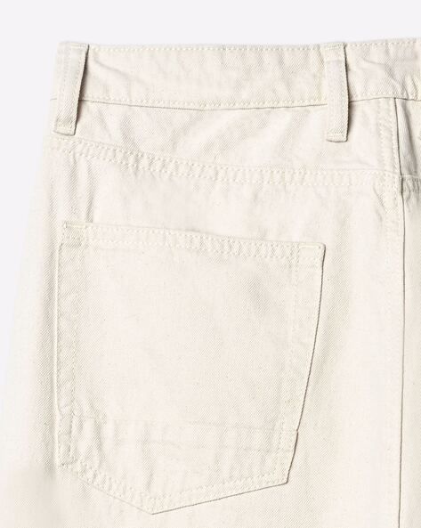 Buy Ecru White Jeans for Men by ALTHEORY Online