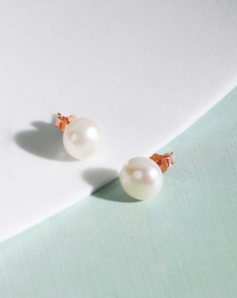 Buy Pearls Tiny Stud Earrings/Small Earrings/White Colour For Women And  Girls at Amazon.in