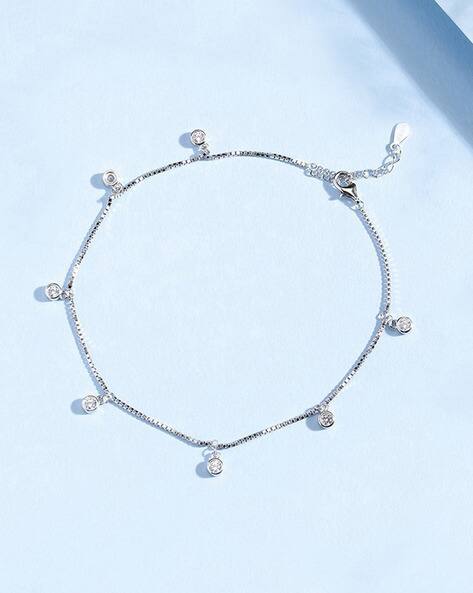 Buy Silver Traditional Jewellery for Women by Zavya Online - Main Image