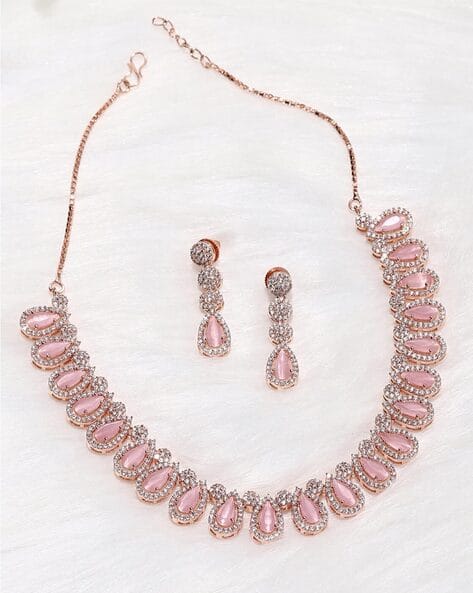 Buy Rose Gold Necklaces Pendants for Women by VOYLLA Online