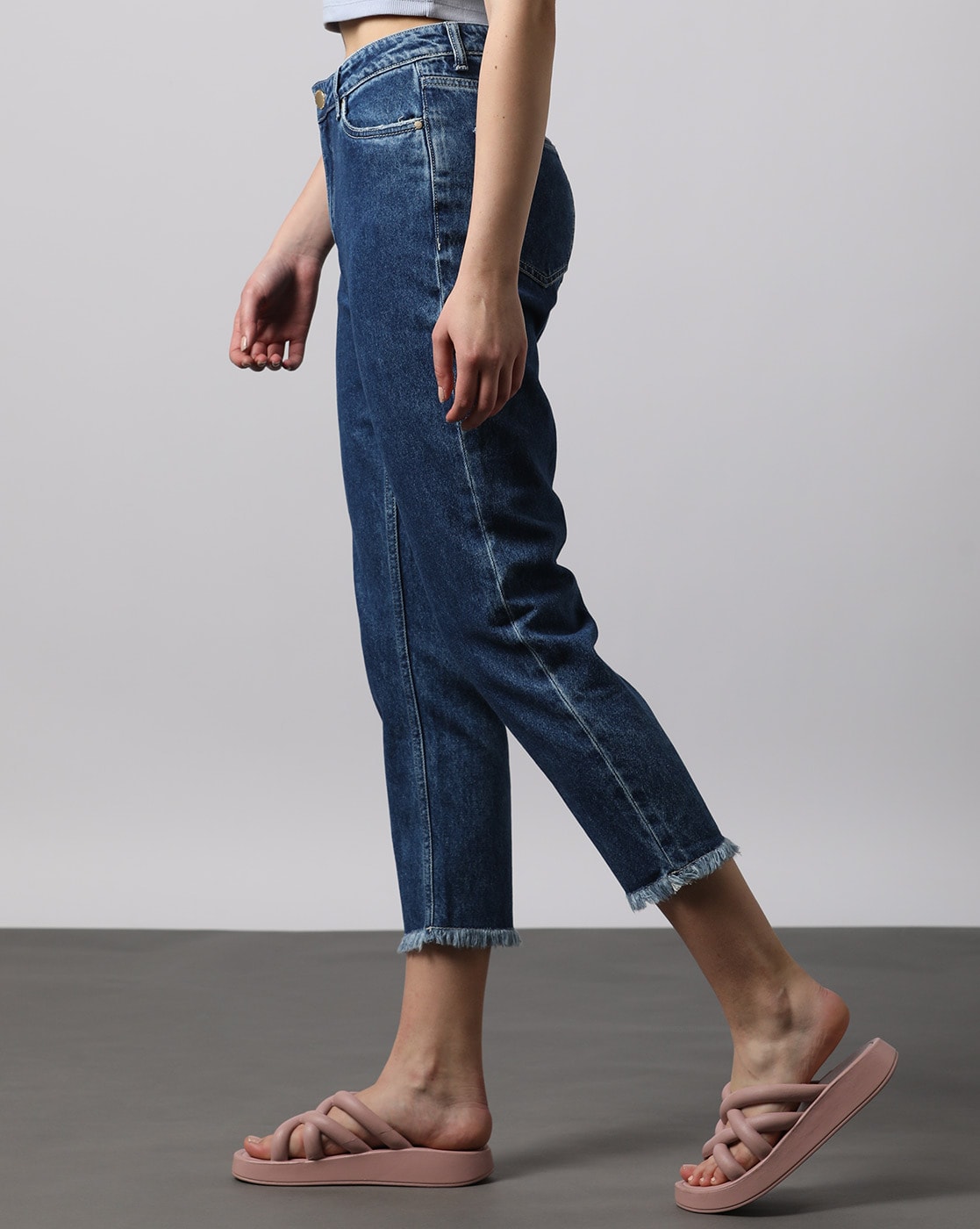 Baggy Fit Jeans | Women's Baggy Jeans | PrettyLittleThing UAE
