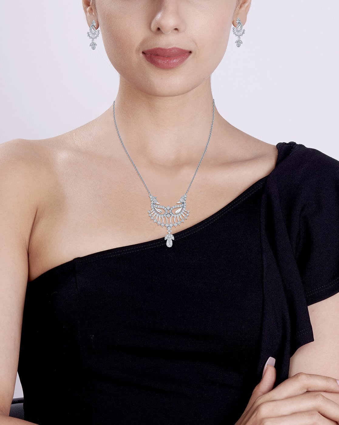 German Silver Earrings South India Jewels Online Shop