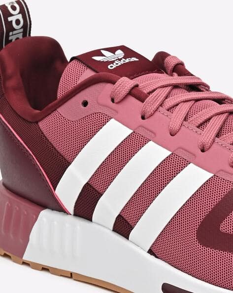 Multix Round-Toe Lace-Up Sneakers