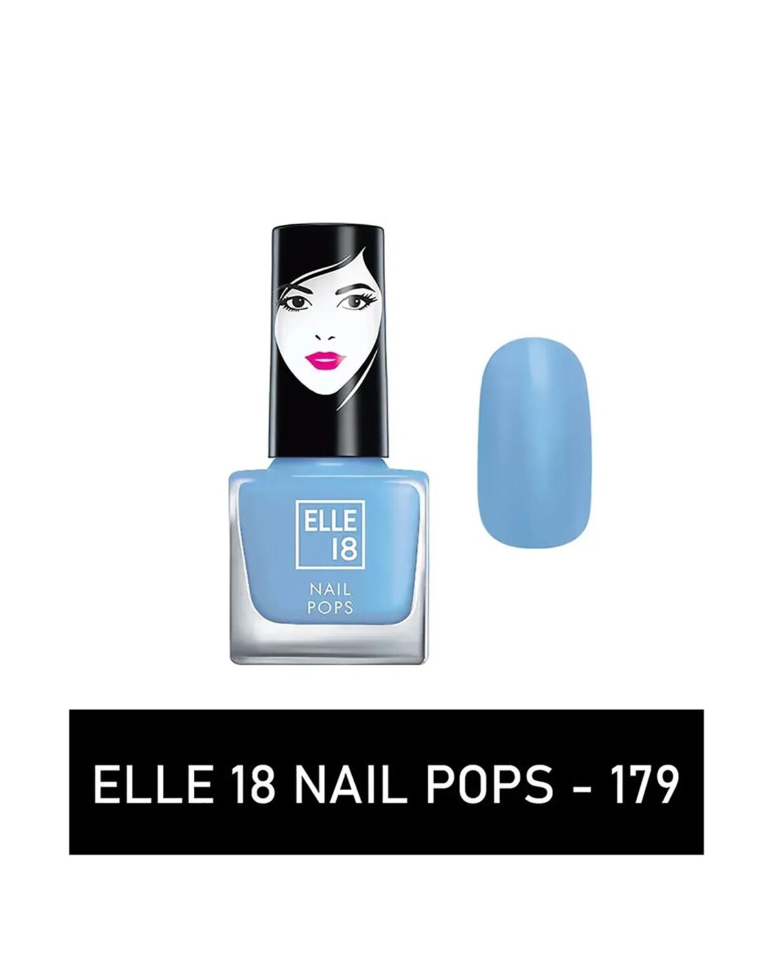 Buy Elle18 Nail Pops Nail Color 163, Glossy & Matte Finish, 5ml Online at  Low Prices in India - Amazon.in