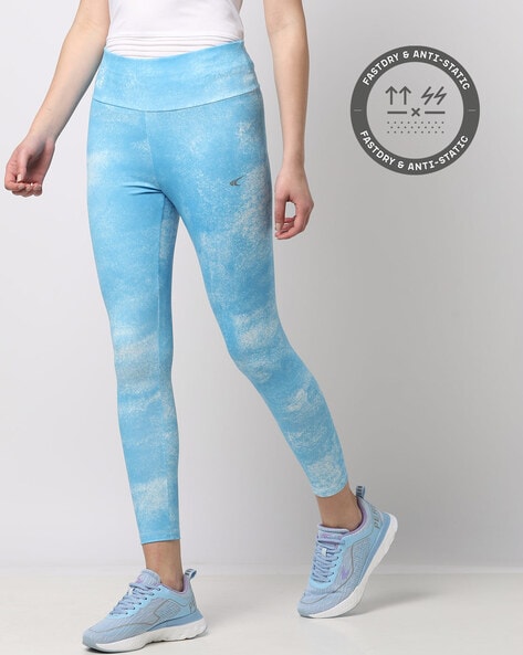 Buy Blue Leggings for Women by TAG 7 Online | Ajio.com