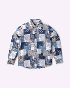 pepe jeans Geometric Print Shirt-picture-17