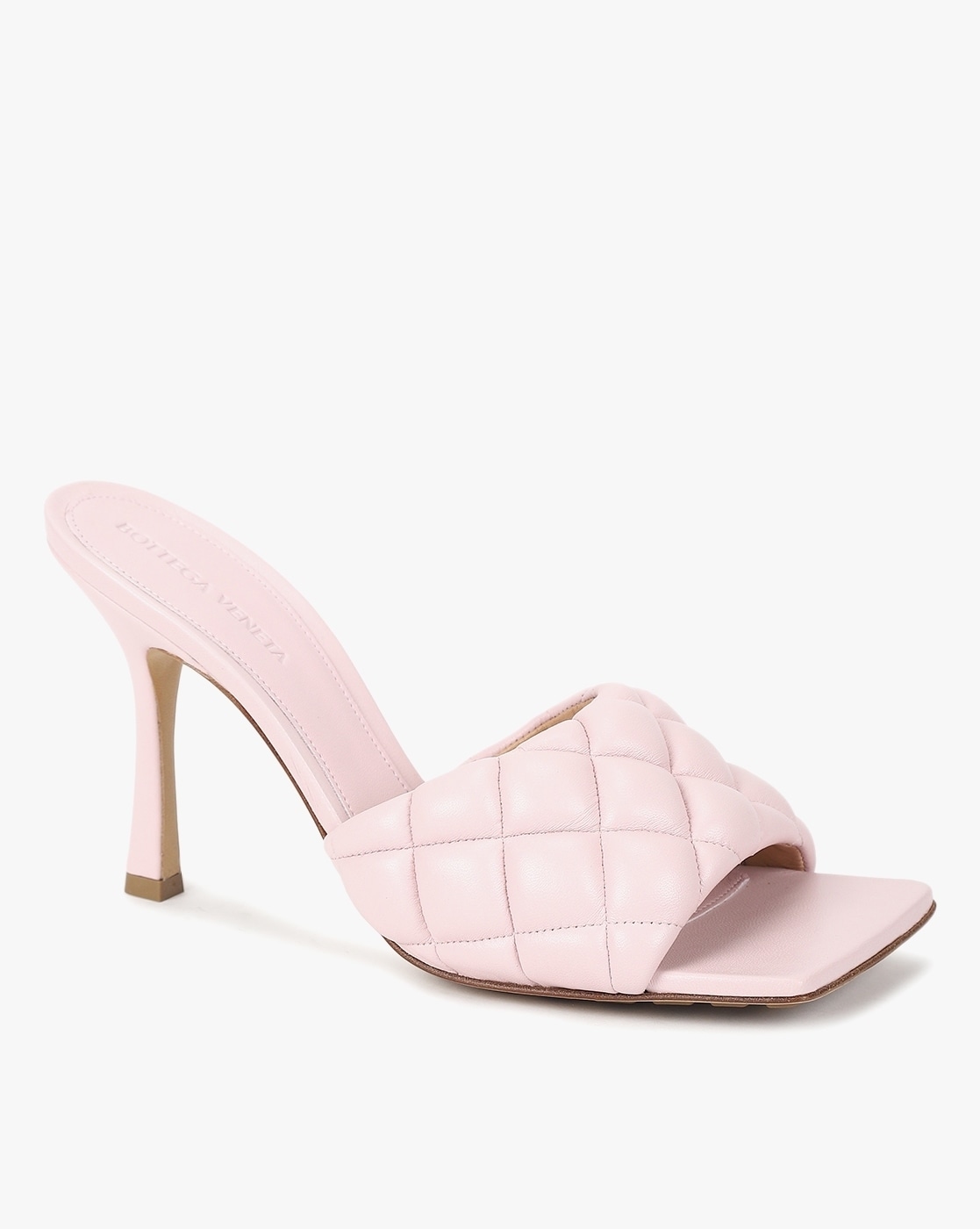 Bottega veneta pink heels clearance