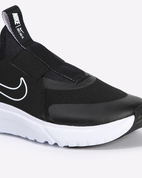 Black slip discount on nike shoes