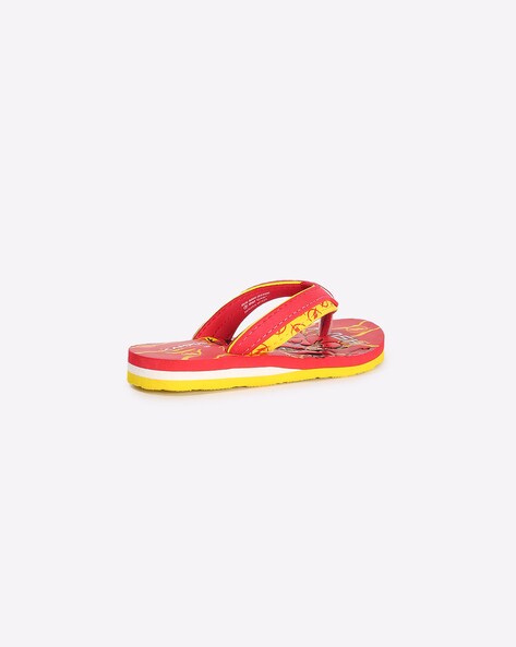 Buy red Flip Flops Slipper for Boys by Campus Online Ajio