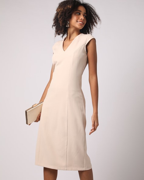 Buy Beige Dresses for Women by Encrustd Online