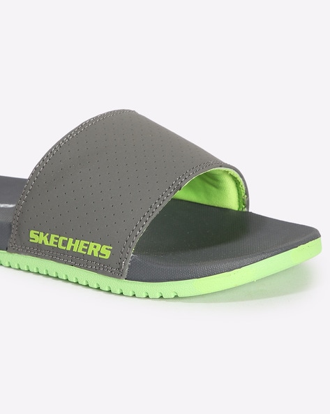 Skechers perforated 2025 slip on