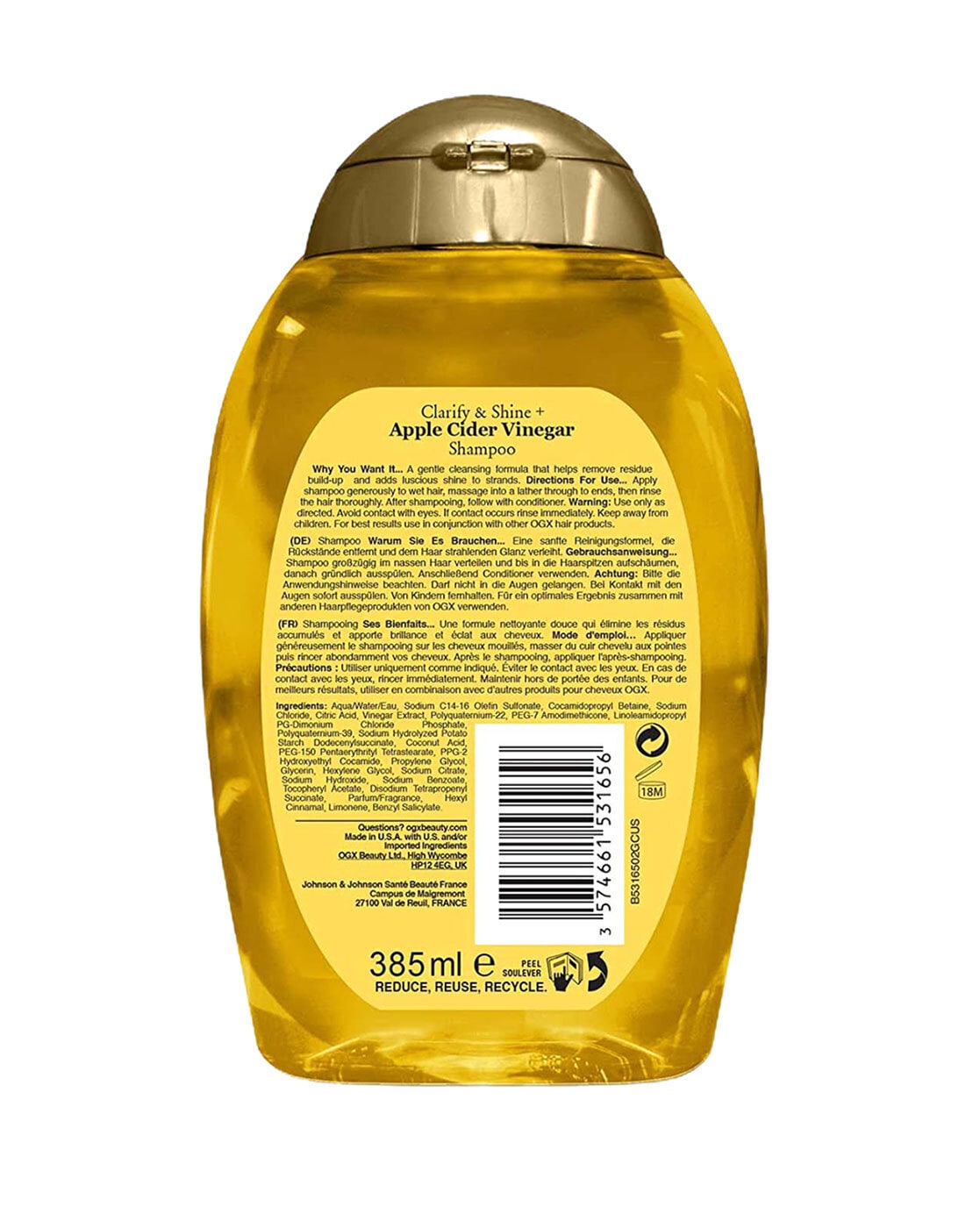 Ogx best deals clarifying shampoo