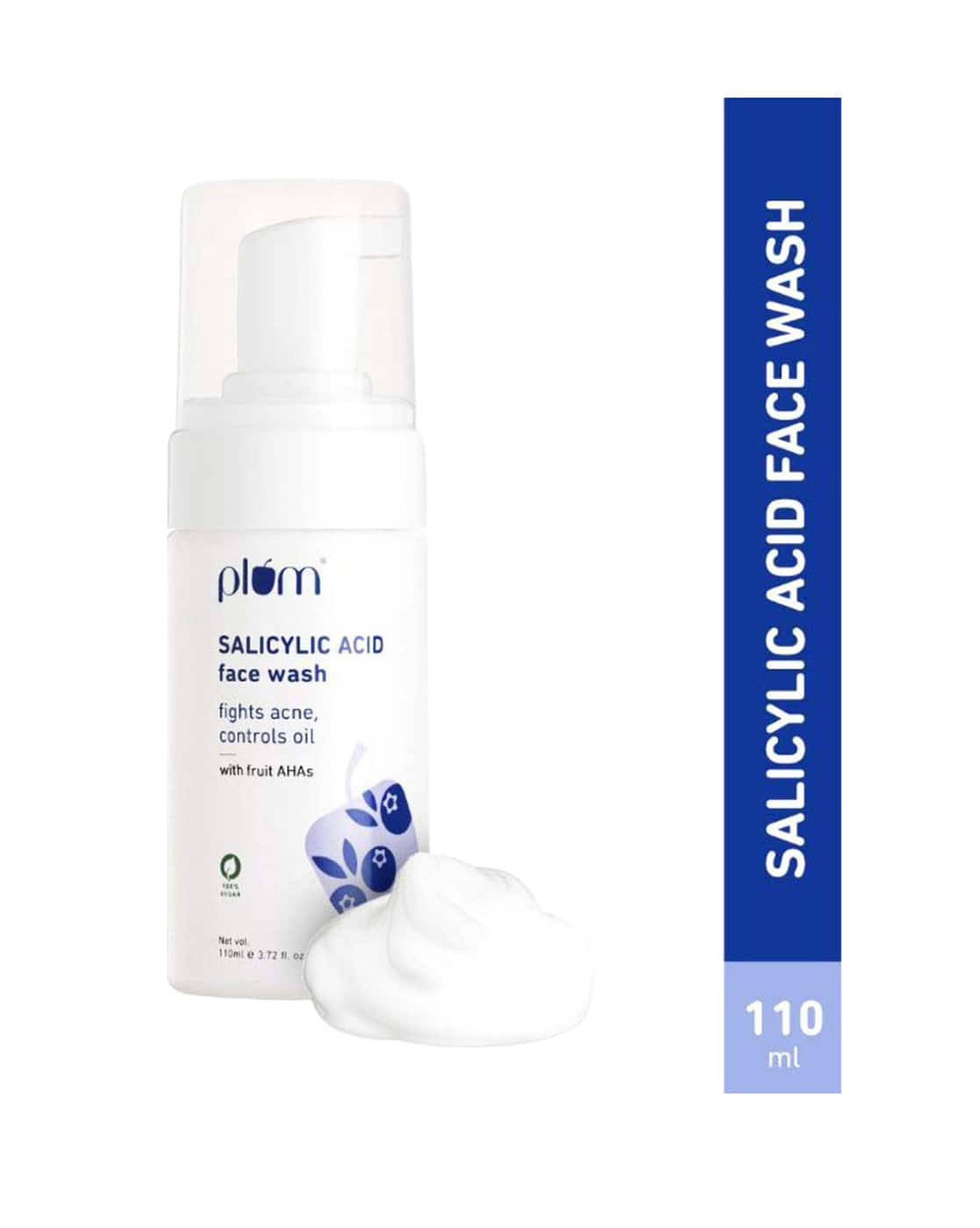 Salicylic Acid Foaming Face Wash with Fruit AHAs (110ml)