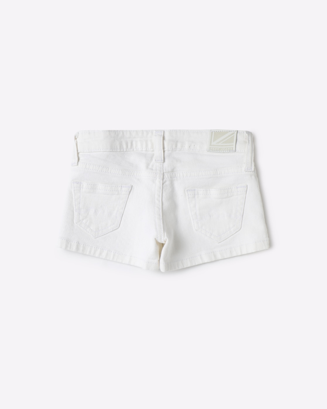 Buy MIXT by Nykaa Fashion White High Waist Ripped And Frayed Denim Shorts  Online