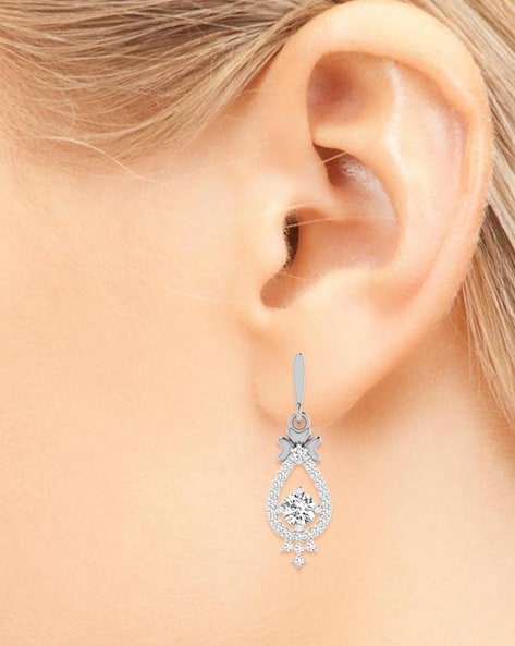 Small Infinity Dangle Earrings | Solid Gold Earrings | Fine Jewelry – Helen  Ficalora